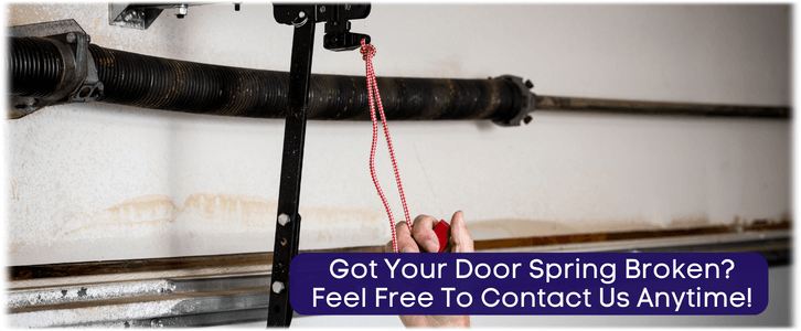 Broken Garage Door Spring Repair Arcadia CA 